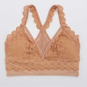 Aerie Lace Padded Racerback Pullon
Bralette Bra